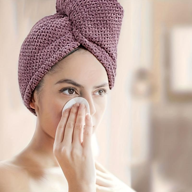 2pcs Bath Skirt & Hair Caps for Women Soft & Absorbent Towel Bathrobe