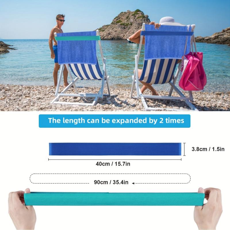 2pcs Beach Towel Clips Windproof Towel Holder for Cruises and Beach