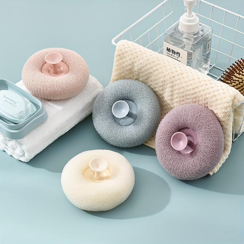 3pcs Multifunctional Bath Brush Set with Handle