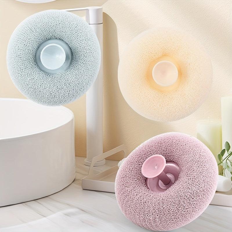 3pcs Multifunctional Bath Brush Set with Handle