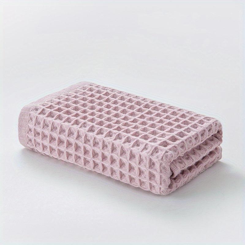 Cotton Waffle Hand Towel Soft Face Towel Skin friendly Breathable Household