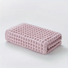 Cotton Waffle Hand Towel Soft Face Towel Skin friendly Breathable Household