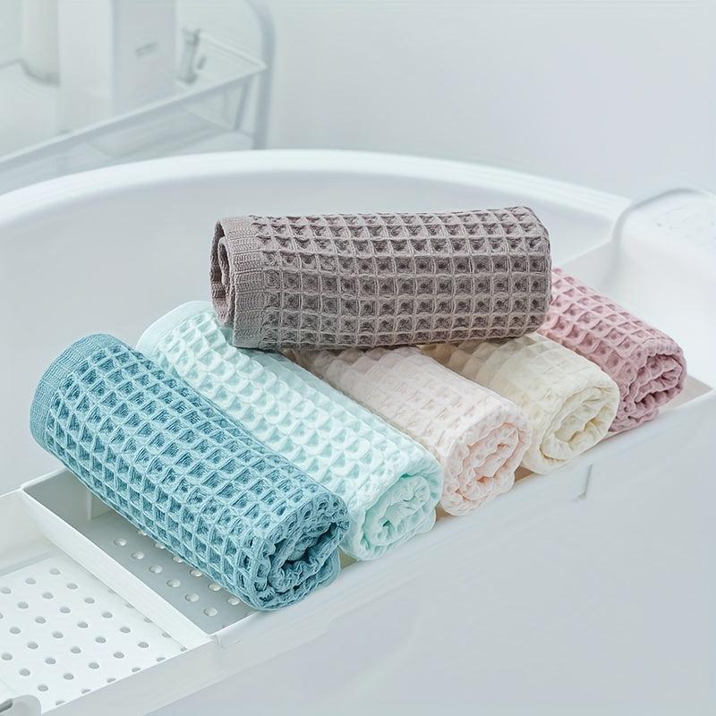 Cotton Waffle Hand Towel Soft Face Towel Skin friendly Breathable Household