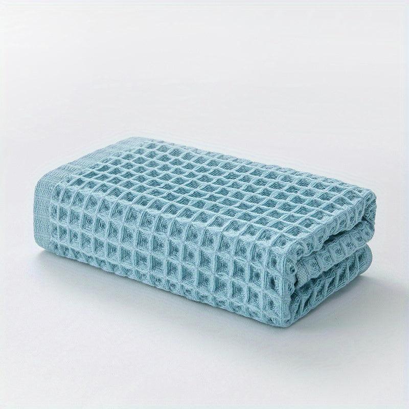 Cotton Waffle Hand Towel Soft Face Towel Skin friendly Breathable Household