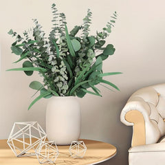 Mixed Dried Eucalyptus Bundle with Real Eucalyptus Stems