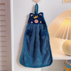 Little Pig Microfiber Towels Absorbent Soft Hanging Towels Kitchen Bathroom