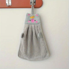 Little Pig Microfiber Towels Absorbent Soft Hanging Towels Kitchen Bathroom