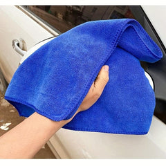 2pcs Car Washing Towel Thickened Absorbent Washcloth