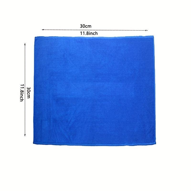 2pcs Car Washing Towel Thickened Absorbent Washcloth