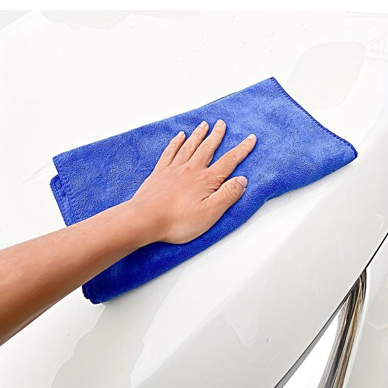 2pcs Car Washing Towel Thickened Absorbent Washcloth