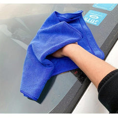 2pcs Car Washing Towel Thickened Absorbent Washcloth