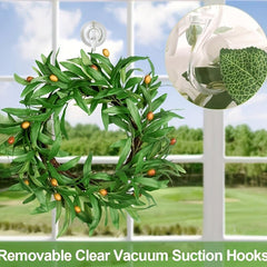 5pcs Strong Suction Cup Hook Waterproof Bathroom Punch Clear Wall Hook