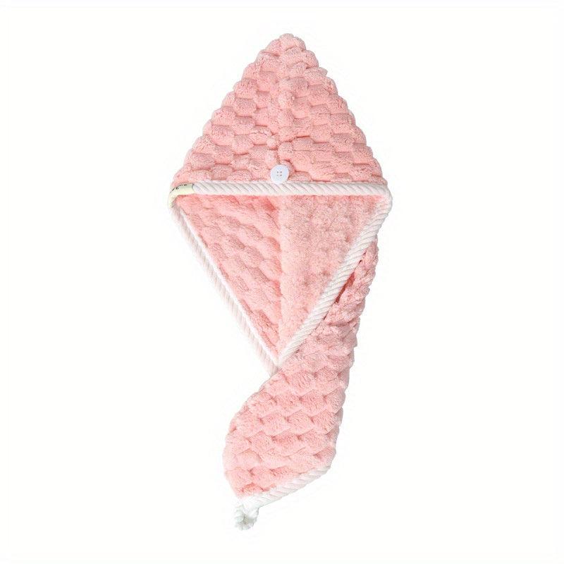 Coral Fleece Bathrobe Hand Towel Set High Absorption Towel