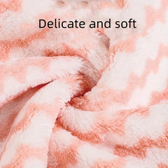 3pcs Wave Stripe Hand Towel Soft Absorbent Thickened Dishcloth