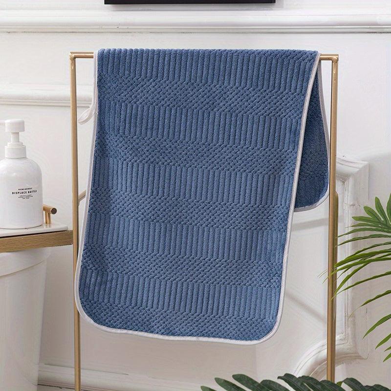 Soft Coral Fleece Hand Towel for Home Bathroom