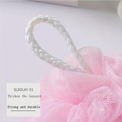 Soft Exfoliating Bath Sponge with Flower Loofah for Body Wash