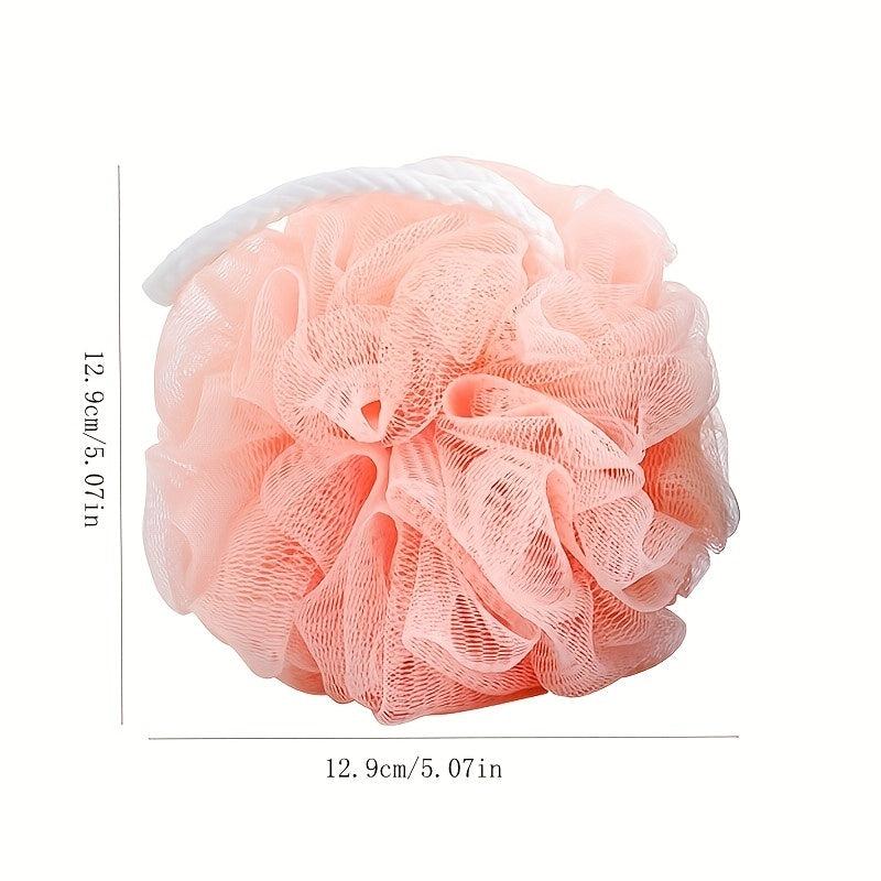 Soft Exfoliating Bath Sponge with Flower Loofah for Body Wash