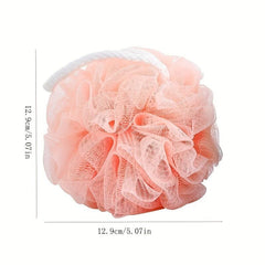 Soft Exfoliating Bath Sponge with Flower Loofah for Body Wash