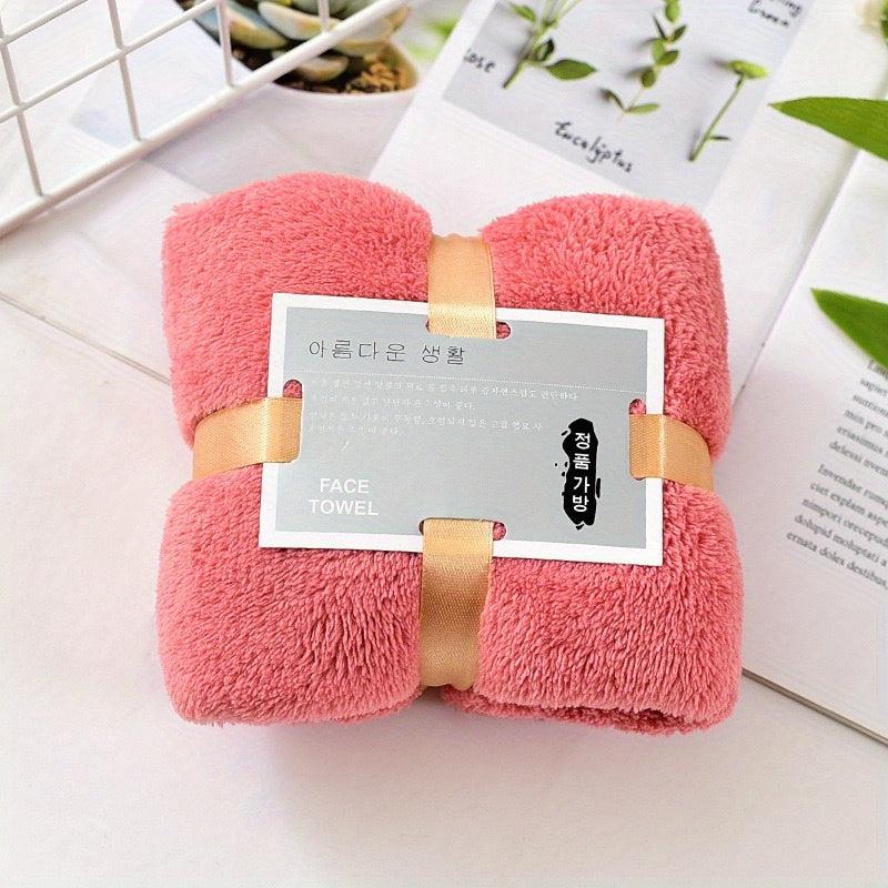 Soft Hand Towel Quick-drying Absorbent Towel for Home Bathroom
