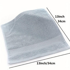 6pcs Cotton Wash Cloths Face Cloths Set Highly Absorbent 13x13in