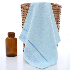 3pcs Cotton Square Towel Plain Small Towel Washcloth Solid Absorbent Washcloth