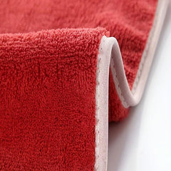 Alpaca Embroidered Hand Towel Coral Fleece Soft Skin-friendly Face Towel