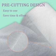 50pcs Disposable Spa Massage Mattress Sheets Non Woven Headrest Paper Sheets
