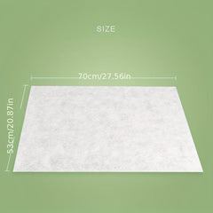 50pcs Disposable Spa Massage Mattress Sheets Non Woven Headrest Paper Sheets