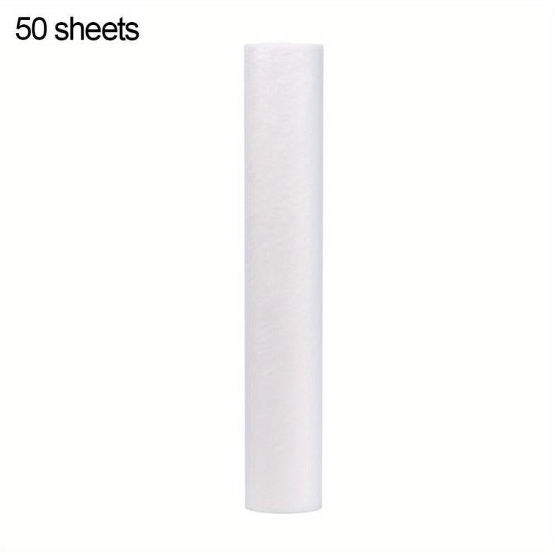 50pcs Disposable Spa Massage Mattress Sheets Non Woven Headrest Paper Sheets