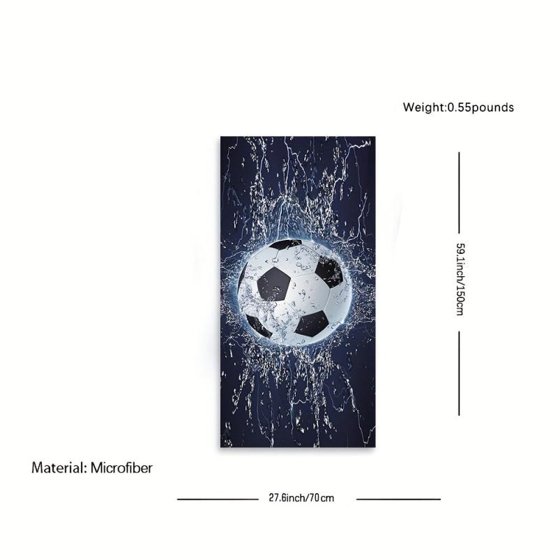 Football Beach Towel for Pool Party - Large Beach Blanket for Adults