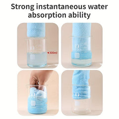 5pcs Coral Velvet Hand Towel Soft Skin-friendly Quick-drying Absorbent Towel
