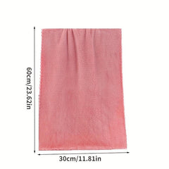 5pcs Coral Velvet Hand Towel Soft Skin-friendly Quick-drying Absorbent Towel