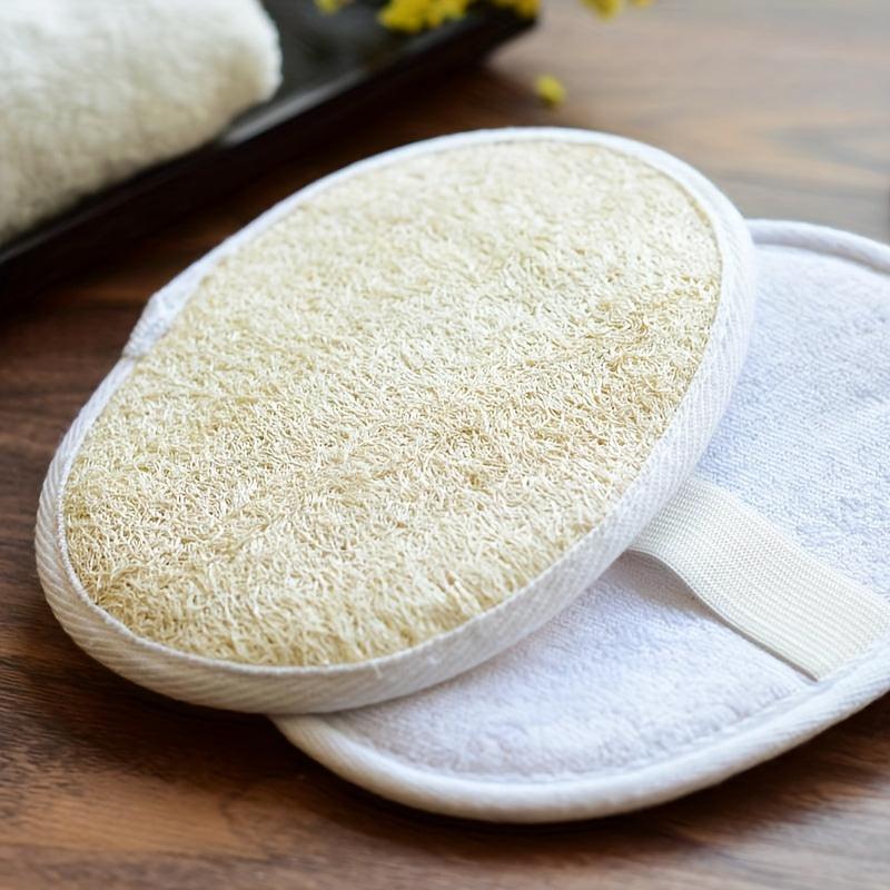 Natural Loofah Sponge Brush Bath Body Shower Sponge Body Scrubber Exfoliator