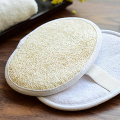 Natural Loofah Sponge Brush Bath Body Shower Sponge Body Scrubber Exfoliator