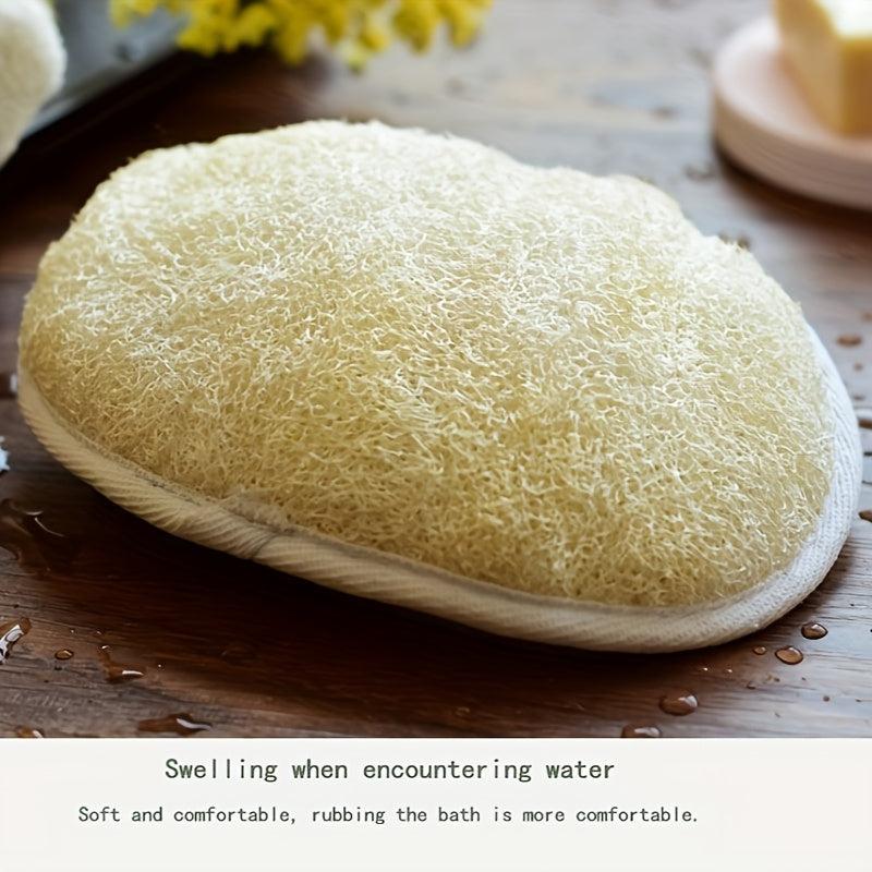 Natural Loofah Sponge Brush Bath Body Shower Sponge Body Scrubber Exfoliator