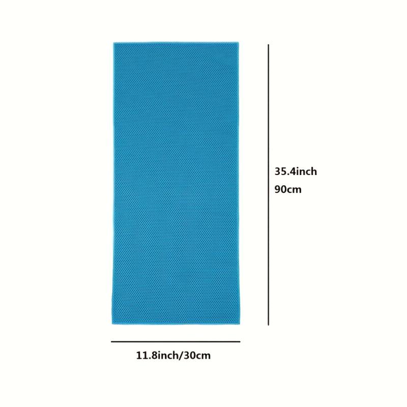 4pcs Microfiber Cooling Towel for Sports Yoga Beach Camping Soft Absorbent