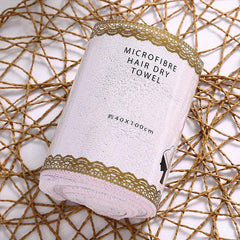Large Microfiber Hair Towel Soft Quick Drying Towel for Women