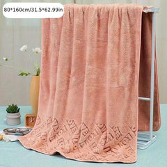 1pc LOVE Printed Hand Towel Bath Towel Soft Skin-friendly Face Towel