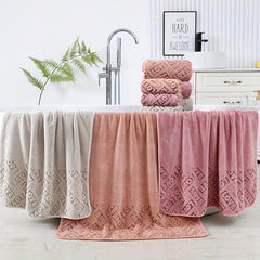 1pc LOVE Printed Hand Towel Bath Towel Soft Skin-friendly Face Towel