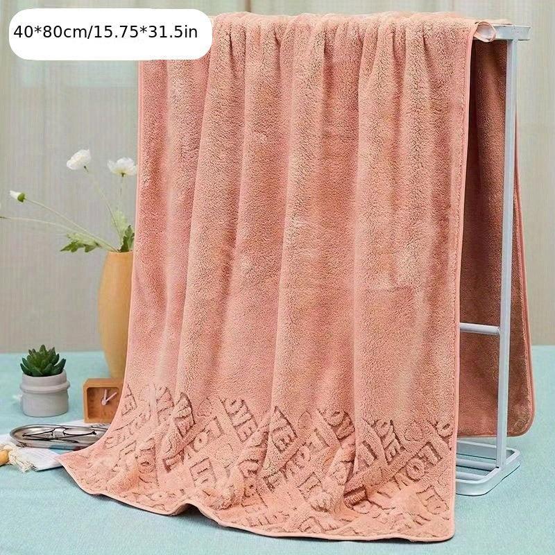 1pc LOVE Printed Hand Towel Bath Towel Soft Skin-friendly Face Towel