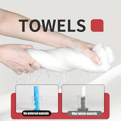 14pcs Portable Face Towel Individually Packaged for Travel