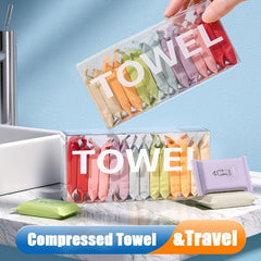14pcs Portable Face Towel Individually Packaged for Travel