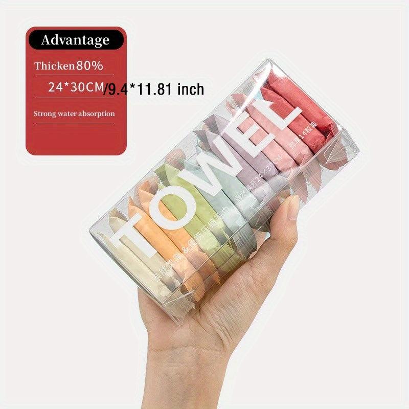 14pcs Portable Face Towel Individually Packaged for Travel
