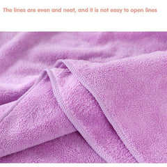 2pcs Absorbent Microfiber Hand Towels Soft & Fast Drying 35x75cm