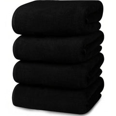 4 Pcs Hand Towel Set 33x68cm Cotton Quick Dry Absorbent Soft Touch