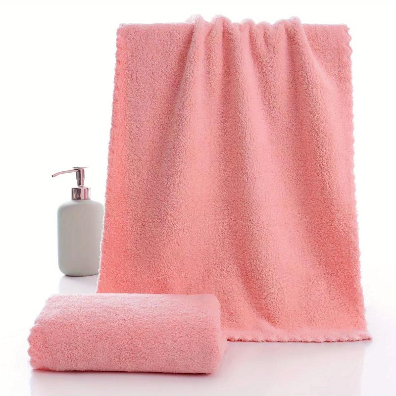Soft Absorbent Hand Towel Coral Fleece Quick Drying