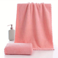 Soft Absorbent Hand Towel Coral Fleece Quick Drying