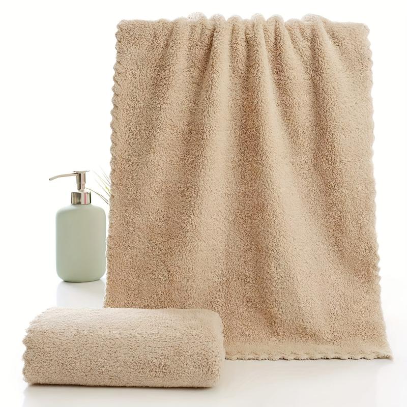 Soft Absorbent Hand Towel Coral Fleece Quick Drying