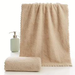 Soft Absorbent Hand Towel Coral Fleece Quick Drying