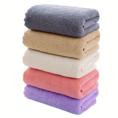 Soft Absorbent Hand Towel Coral Fleece Quick Drying